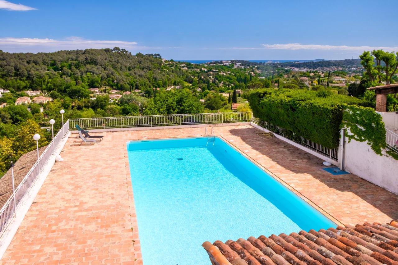 Bas De Villa, Piscine, 3 Etoiles Saint-Paul-de-Vence Exteriör bild