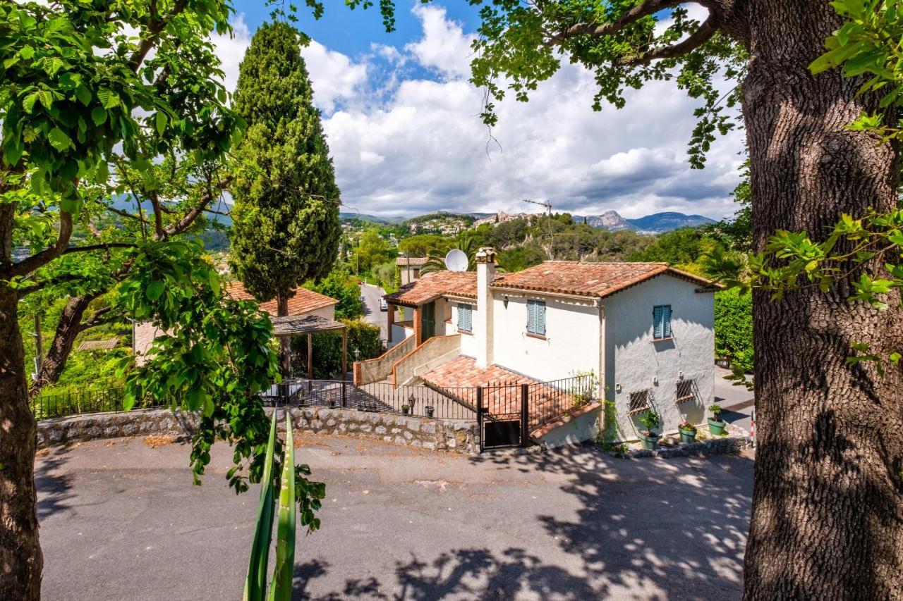 Bas De Villa, Piscine, 3 Etoiles Saint-Paul-de-Vence Exteriör bild