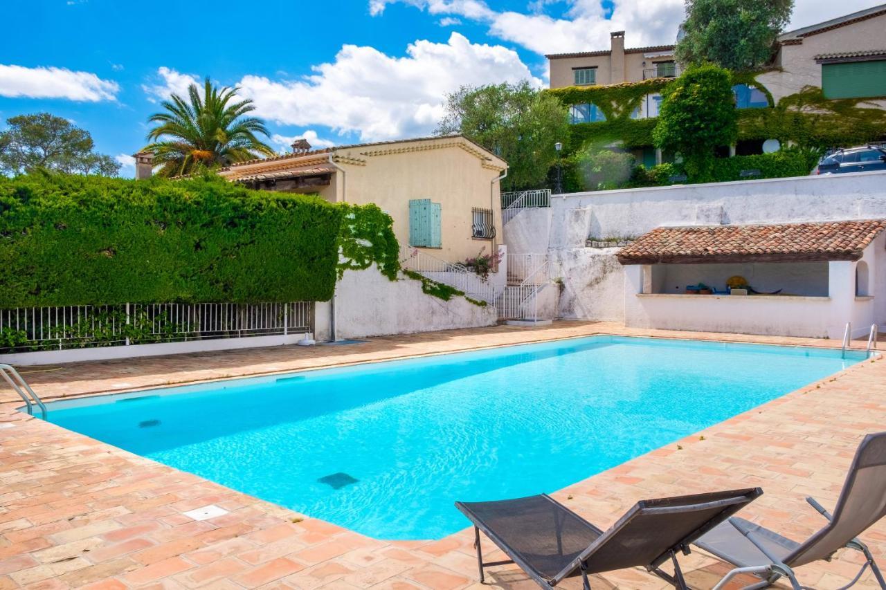 Bas De Villa, Piscine, 3 Etoiles Saint-Paul-de-Vence Exteriör bild